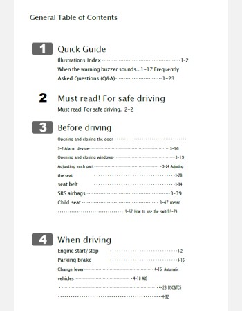 mazda carol 2018 2019 & 2020 owners manual in english